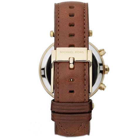 michael kors brown strap watch men|Michael Kors replacement straps.